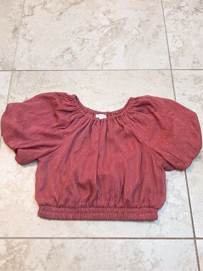 Free- By the river crop blouse